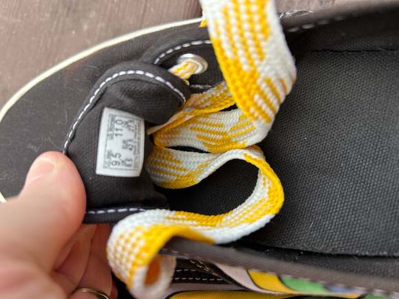 Vans Authentic Refract Rainbow Stripe Low Top Skate Shoes - Picture 8 of 8